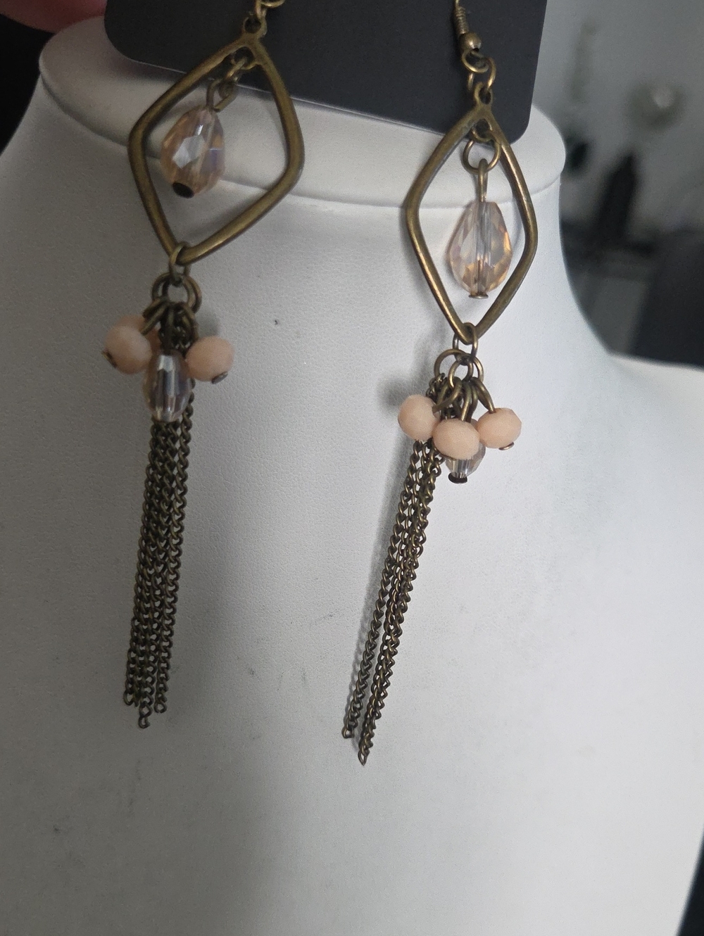 Paparazzi Effulgent Era Brass Earrings NWT